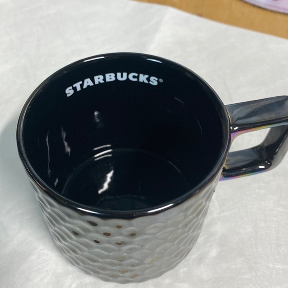 STARBUCKS CERAMIC HAMMERED HOLIDAY MUG - Picture 2 of 6